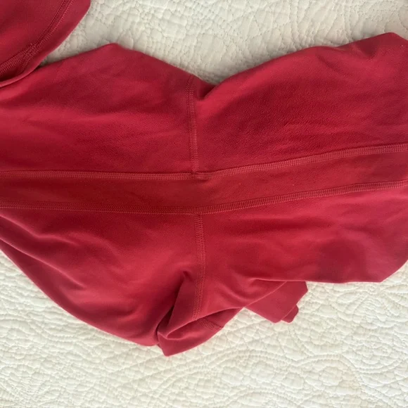 lululemon athletica Black and Red Leggings - Picture 6 of 8